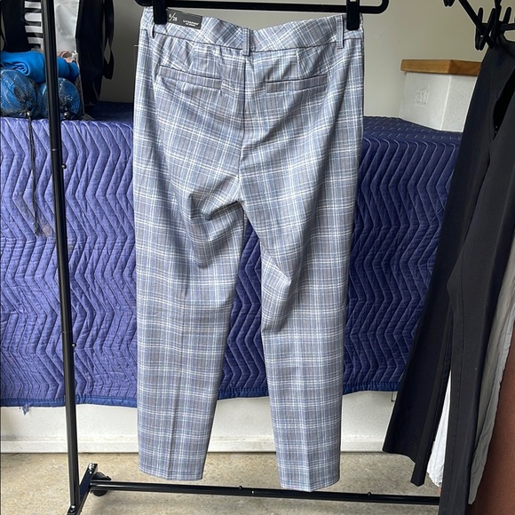 Liverpool Gray Plaid Trousers - Picture 3 of 3